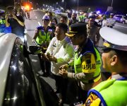 Wali Kota Wesly dan Kapolres Pematangsiantar AKBP Dhana Sosialisasi Operasi Patuh Toba 2026