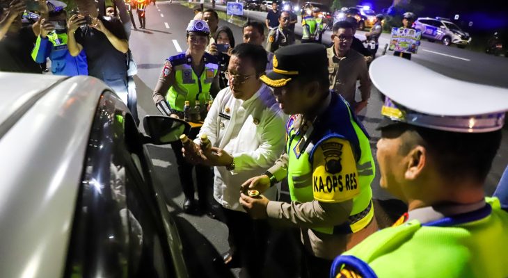 Wali Kota Wesly dan Kapolres Pematangsiantar AKBP Dhana Sosialisasi Operasi Patuh Toba 2026