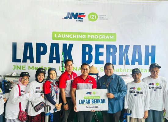 Gandeng IZI, JNE Medan Dorong Pertumbuhan UMKM melalui Program Lapak Berkah
