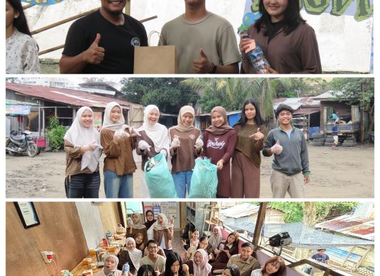 Ecovia Gelar Kampanye Sehari Sebumi, Ajak Masyarakat Medan Kurangi Sampah Plastik
