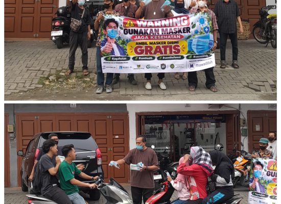 Cegah Dampak Asap Kebakaran, Mawaddah Group Gerak Cepat Bagikan Ribuan Masker Di Medan