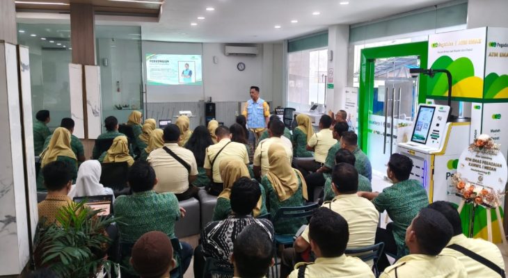 Donald Estefanussia Kiroh Berikan Penyuluhan Antikorupsi kepada Karyawan Pegadaian Medan Utama