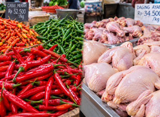Harga Cabai dan Daging Ayam Turun, Gunawan Benjamin: Potensi Deflasi Medan Menguat